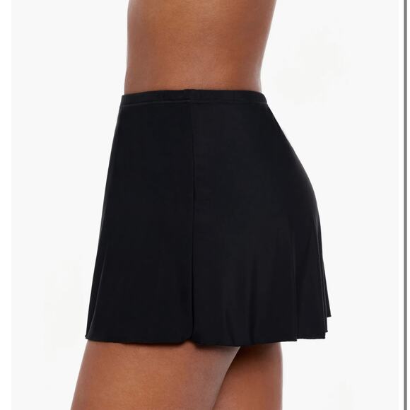 Miraclesuit NWT Black Swim Skirted Bikini Size 8 Slimming Full Coverage Shaping - Picture 3 of 11